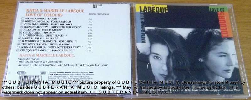 KATIA & MARIELLE LABEQUE Love of Colours SHELF G BOX 11