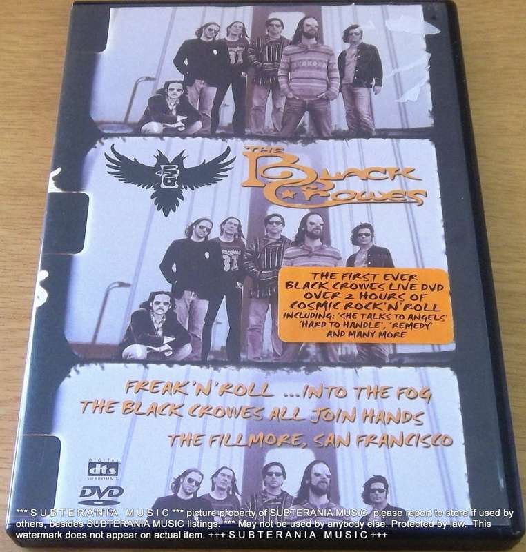 the BLACK CROWES Freak n Roll¿ Into the Fog DVD