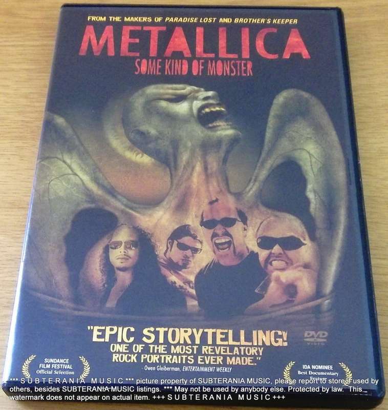 METALLICA Some Kind of Monster 2 DVD