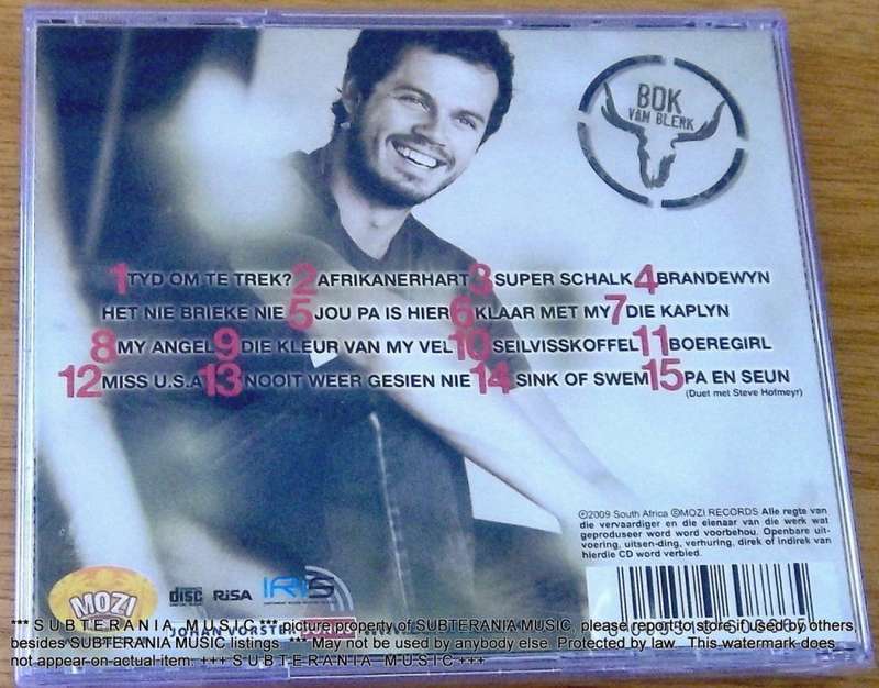 BOK VAN BLERK Afrikanerhart CD