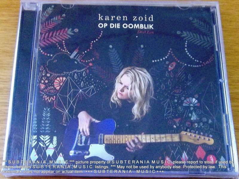 KAREN ZOID Op die Oomblik Deel Een CD