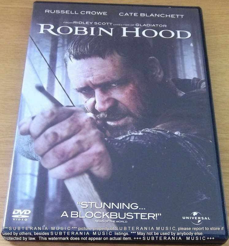 ROBIN HOOD DVD Russell Crowe
