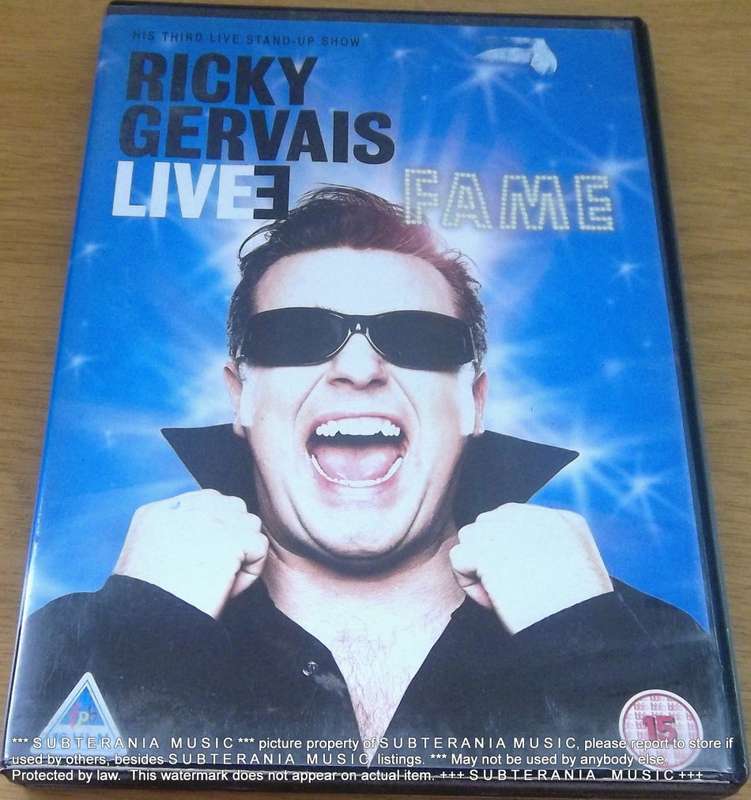 RICKY GERVAIS Live Fame
