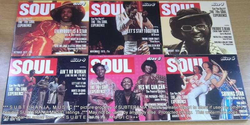 Various Can You Dig It? The '70s Soul Experience 6 CD BOX SET [Shelf H]