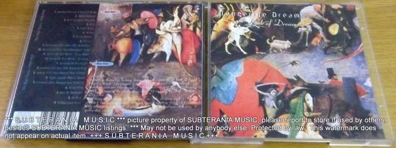 TANGERINE DREAM Book of Dreams 2 CD