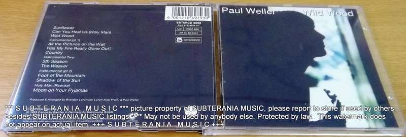 PAUL WELLER Wild Wood CD