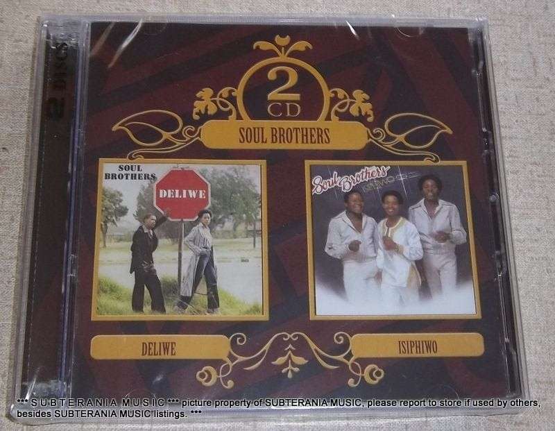 SOUL BROTHERS Deliwe / Isiphiwo CD