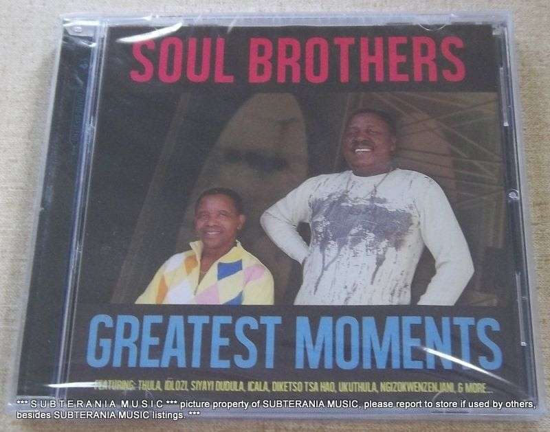 SOUL BROTHERS Greatest Moments CD