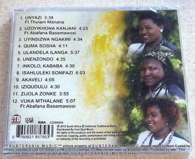 IMITHENTE Uzoyikhona Kanjani CD