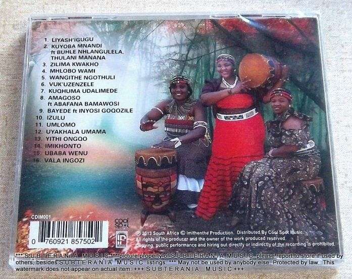 IMITHENTE Mhlobo Wami CD