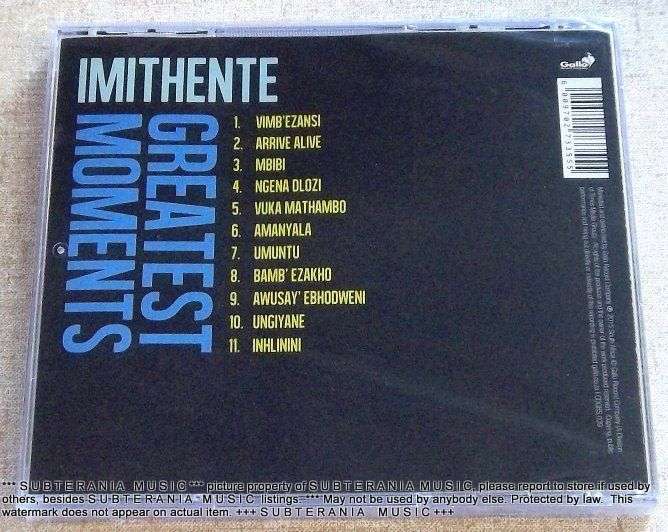 IMITHENTE Greatest Moments CD