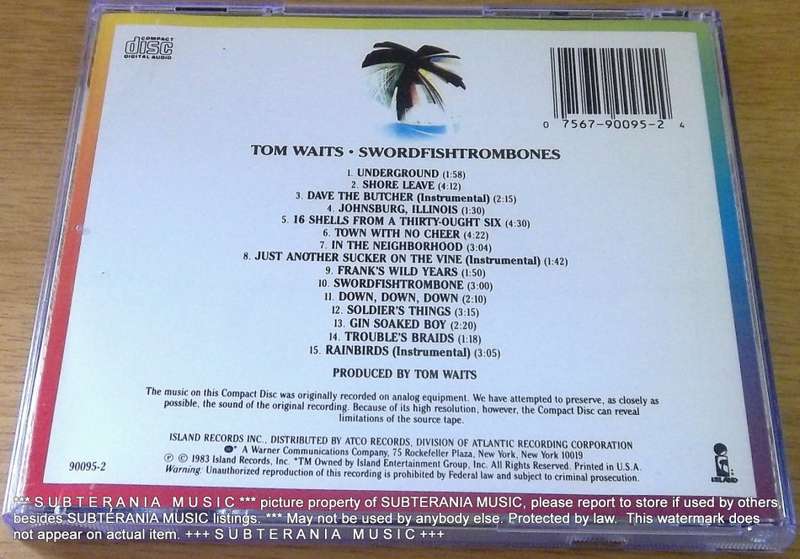 TOM WAITS Swordfishtrombones