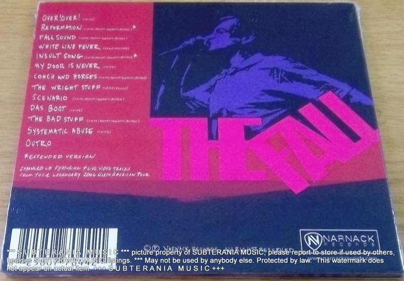 THE FALL Reformation  Post TLC Digipak CD