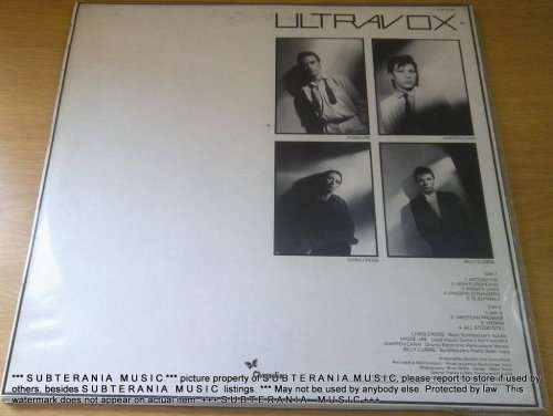 ULTRAVOX Vienna Vinyl LP