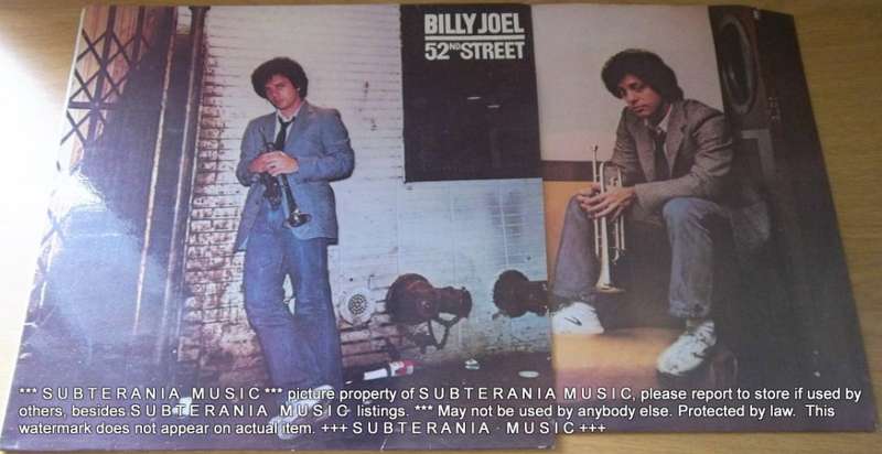 BILLY JOEL 52nd Street Vinyl LP