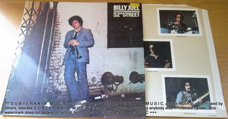 BILLY JOEL 52nd Street Vinyl LP