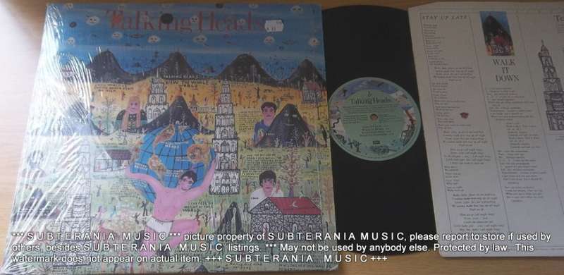TALKING HEADS Little Creatures Vinyl LP