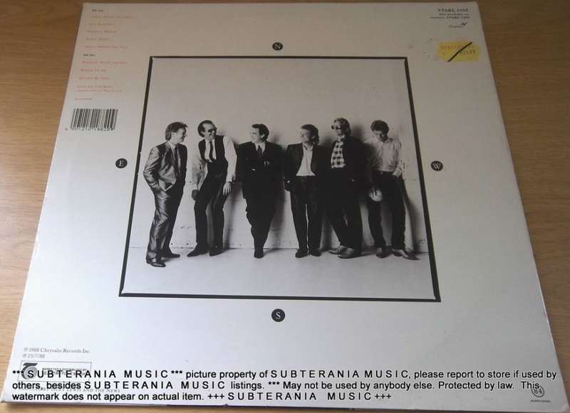 HUEY LEWIS AND THE NEWS Small World Vinyl LP Record