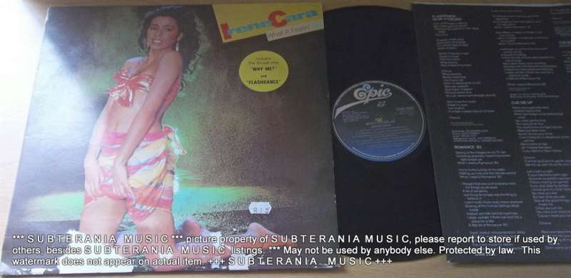 IRENE CARA What a Feelin`  Vinyl LP