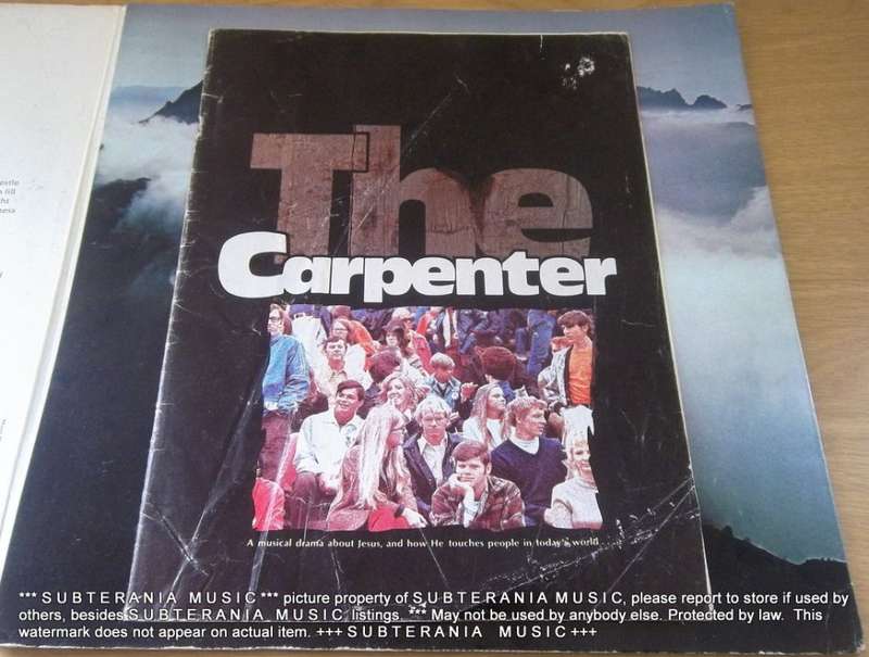 THE CARPENTER Christian Movie Soundtrack Vinyl LP