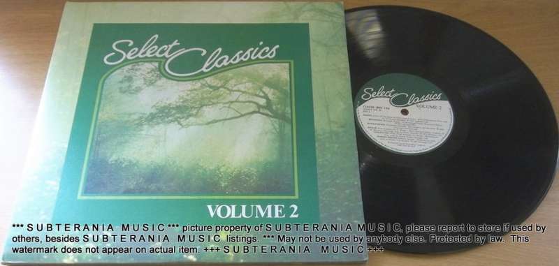 SELECT CLASSICS VOLUME 2 Vinyl LP