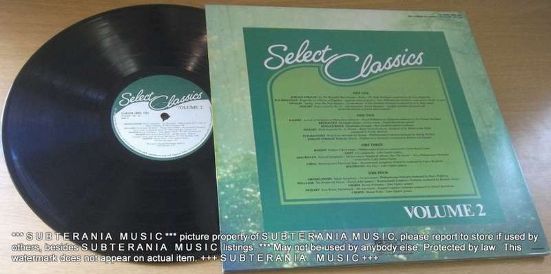 SELECT CLASSICS VOLUME 2 Vinyl LP