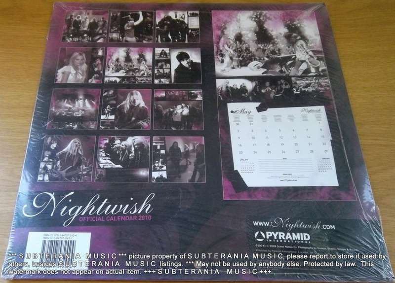 NIGHTWISH Official Calendar 2010