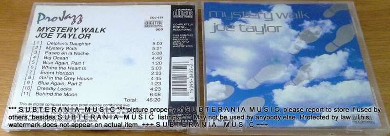MYSTERY WALK + JOE TAYLOT Jazz   [Shelf G Box 11]