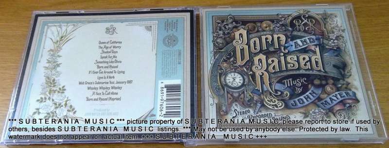 JOHN MAYER Born and Raised [Shelf G Box 11]