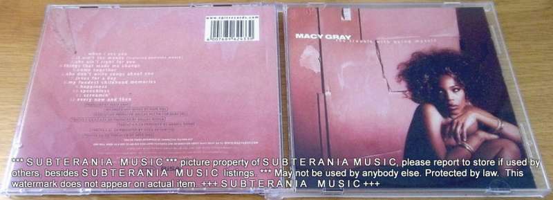 MACY GRAY The Trouble With Being Myself   [Shelf G Box 11]
