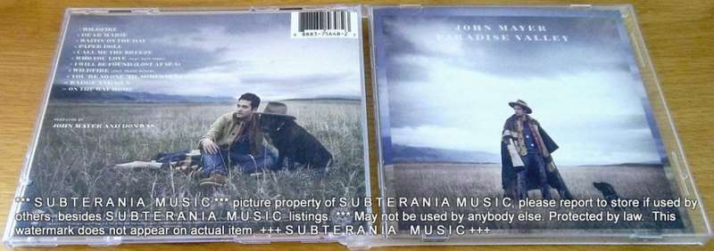JOHN MAYER Paradise Valley  [Shelf G Box 12]