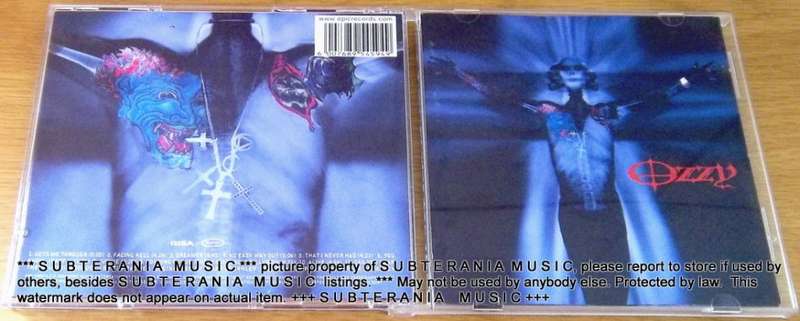 OZZY OSBOURNE Down to Earth  [Shelf G Box 12]