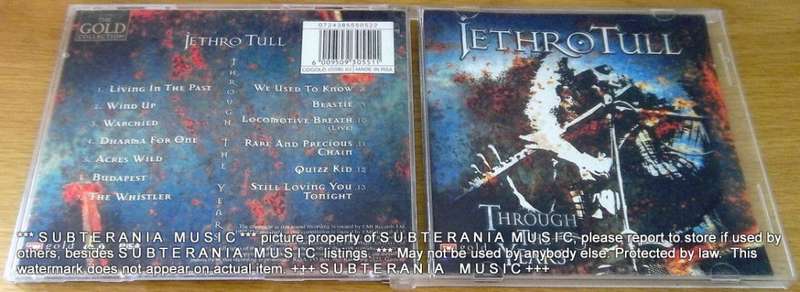 JETHRO TULL Through the Years  [Shelf G Box 12]
