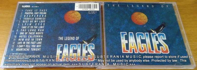 THE LEGEND OF EAGLES. [Shelf G Box 12]