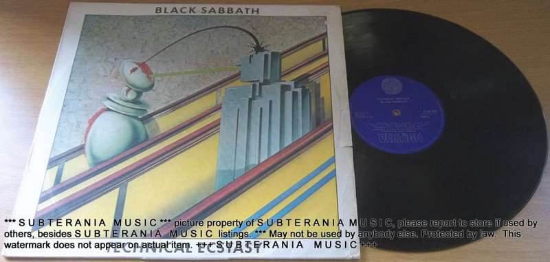 BLACK SABBATH Technical Ecstasy 1976 South African Pressing  Vinyl LP Record