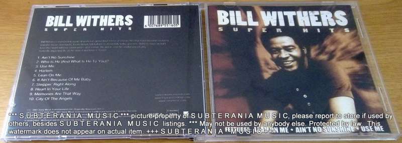 BILL WITHERS Super Hits   [Shelf G Box 6]