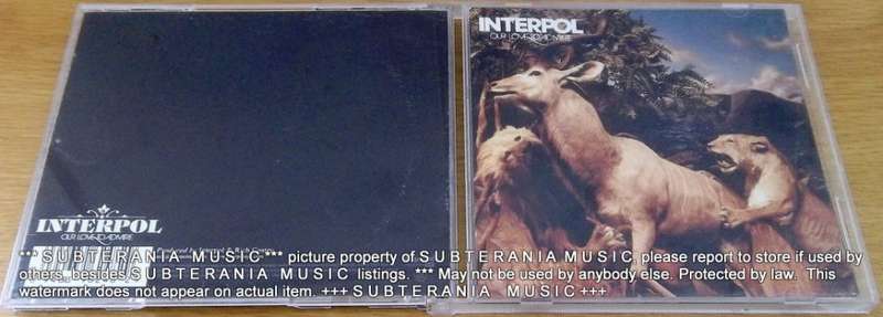 INTERPOL Our Love to Admire  [Shelf G Box 7]
