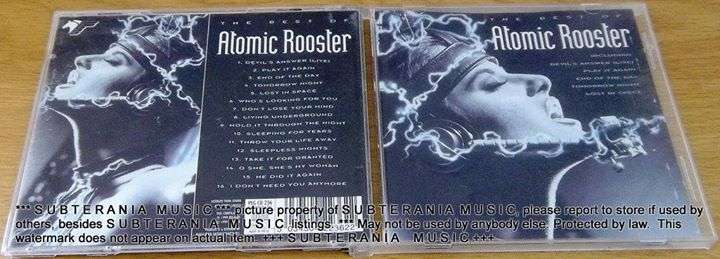 ATOMIC ROOSTER The Best of Atomic Rooster  [Shelf G Box 9]