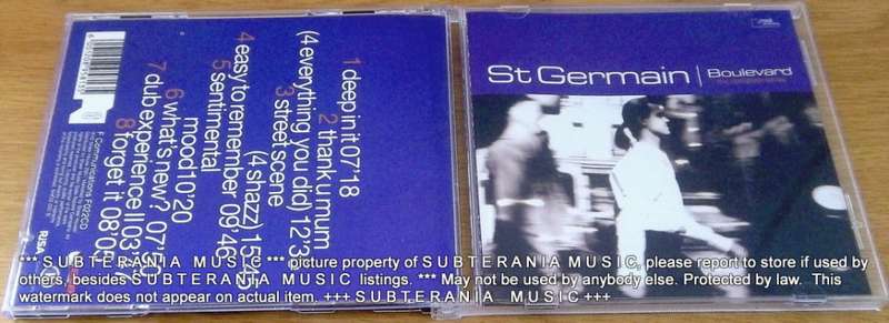 ST. GERMAIN Boulevard  [Shelf G Box 9]
