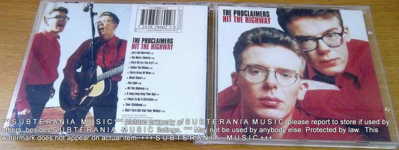 THE PROCLAIMERS Hit the Highway  [Shelf  G  X 13]
