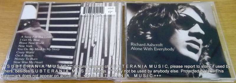 RICHARD ASHCROFT Alone with Everybody  [Shelf  G  X 13]