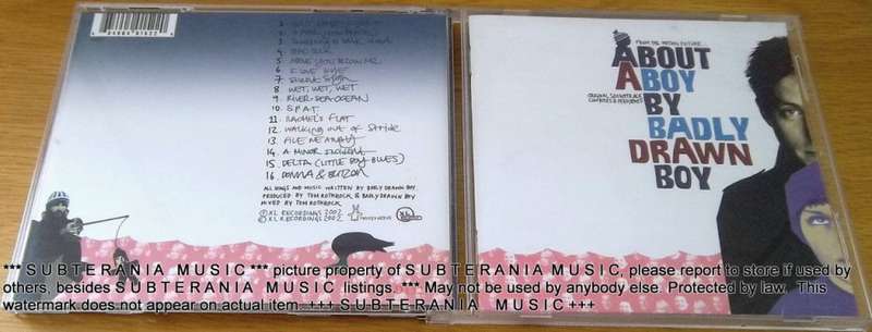 BADLY DRAWN BOY About a Boy   [Shelf G Box 14]