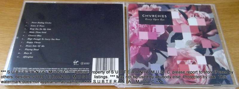 CHVRCHES   Every Open Eye  [Shelf G Box 14]