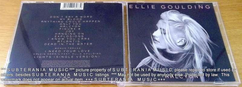 ELLIE GOULDING Halcyon  [Shelf G Box 14]