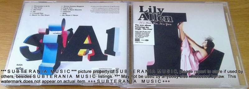 LILY ALLEN It`s Not Me, It`s You   [Shelf V Box 3]