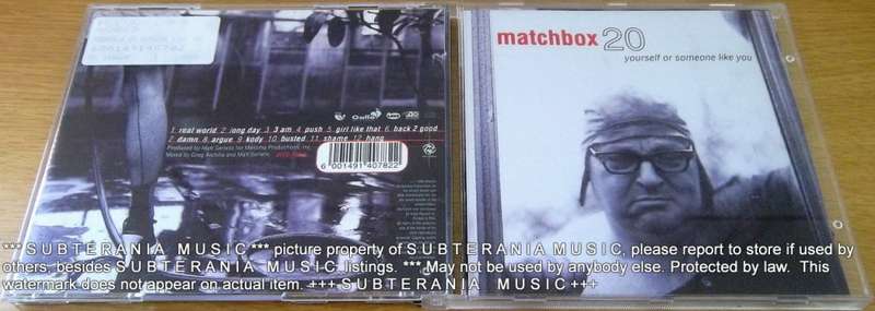 MATCHBOX TWENTY Yourself or Someone Like You [Shelf G Box 15]