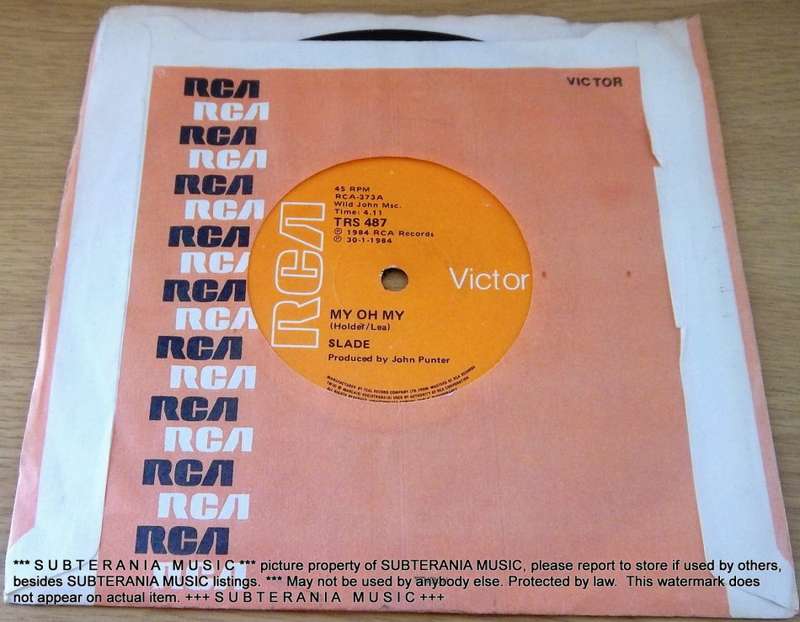 7` Vinyl Single SLADE My Oh My