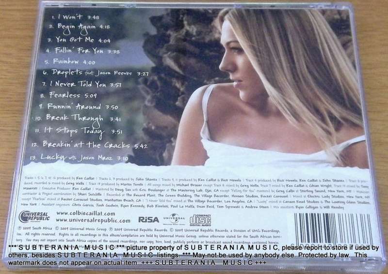 COLBIE CAILLAT Breath Through  [Shelf G Box 15]