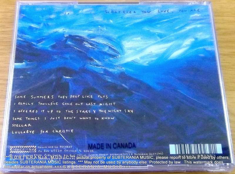 DIRTY THREE Whatever You Love, You Are CD