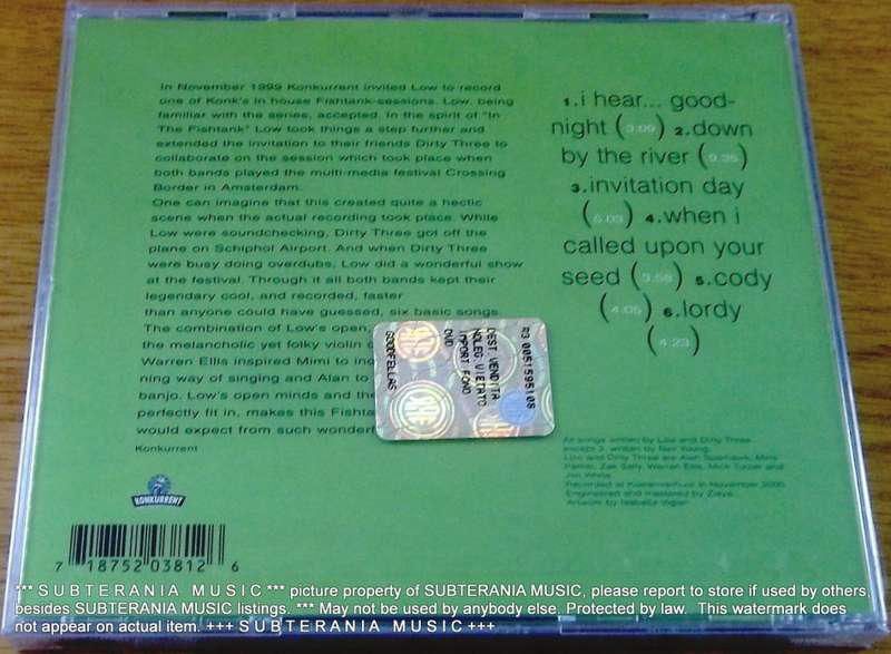 DIRTY THREE + LOW In The Fishtank 7 CD